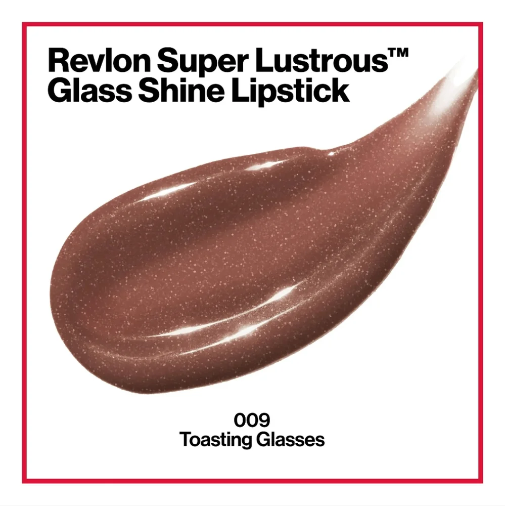 Revlon Super Lustrous Lipstick, Shine, 009 Toasting Glasses